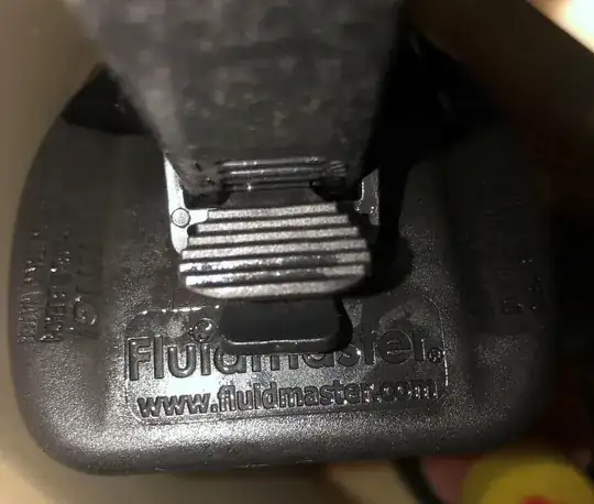 Close up of floater