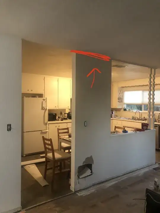 Wall in question