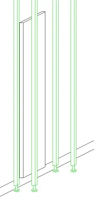 four tension poles