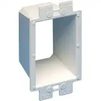a non-metallic box extender of the telescopic type