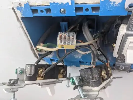 Wiring Above Allied Air Handler (Blower Unit)