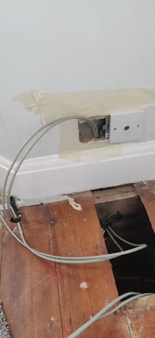 Skirting Backbox