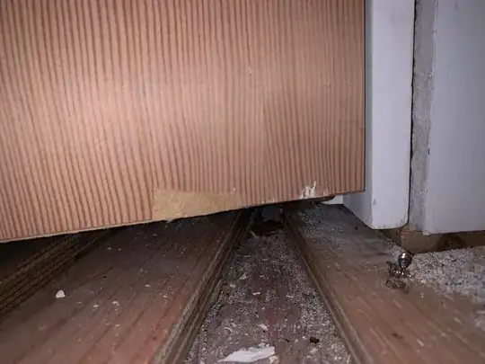 bottom door damage