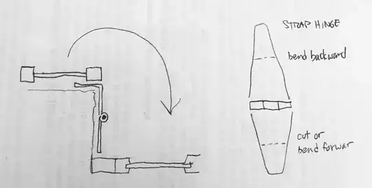 shutter hinge