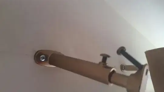 This is before i removed the bracket