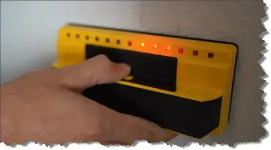 wide stud finder