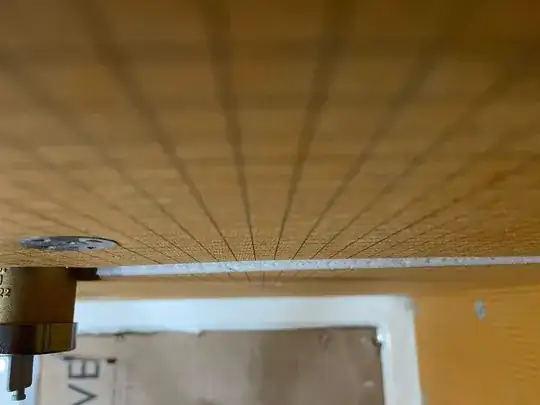 Projection of bottom board
