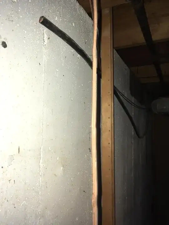 using caliper on framed object