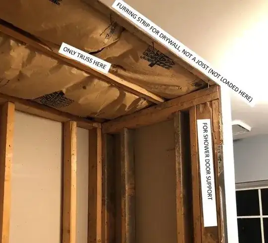 Shower wall