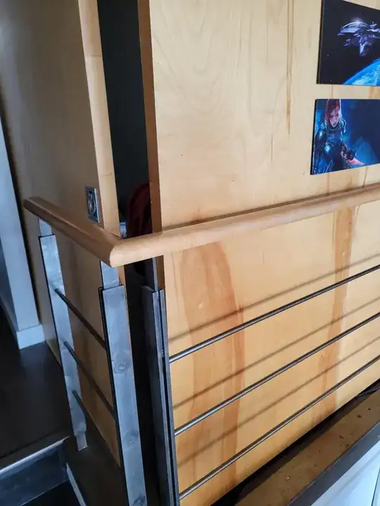 corner doors - cat broke in