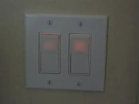 lighted light switch