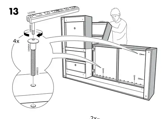 Shown in step 13
