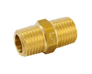 1/4" M-M straight adapter
