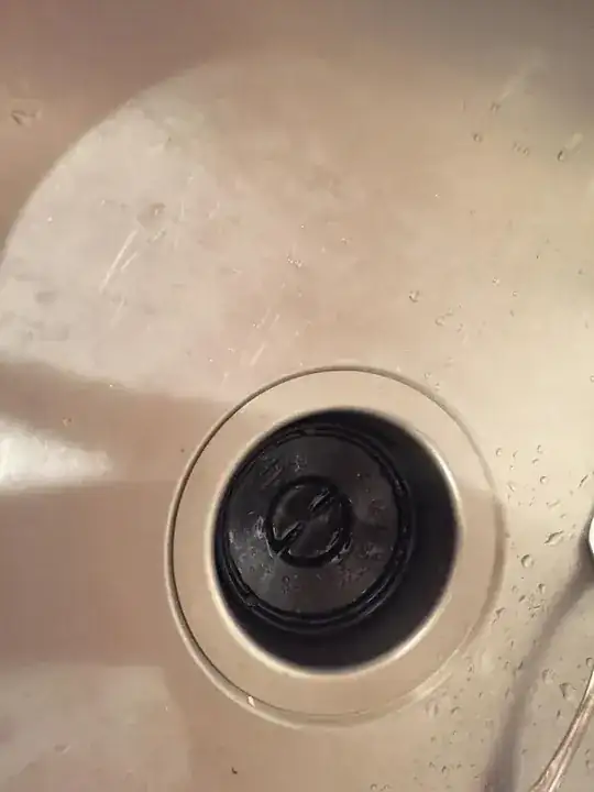 Inverted Stopper in the sink