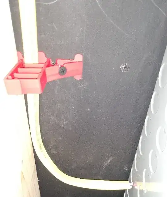 This is how the panel side attachment looks like: