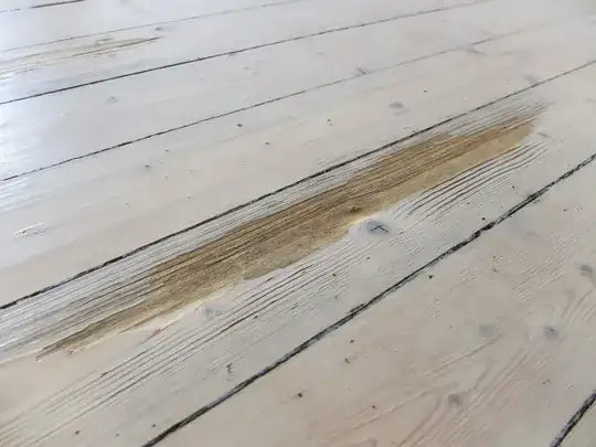 damaged floor :(