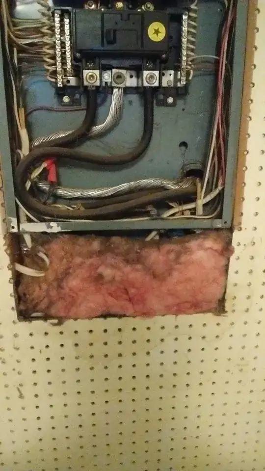 close up of breaker box