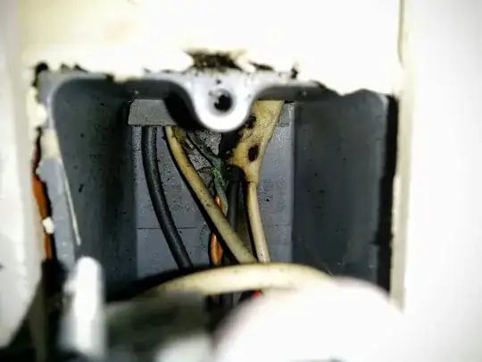 this is after i removed the bracket
