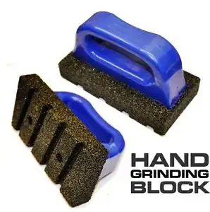 rubbing block