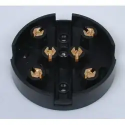 Screw head and body