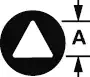 triangle screw head