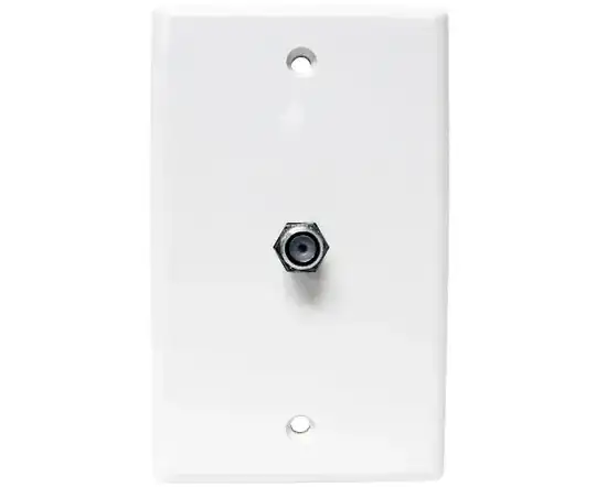 mounting screw on the box