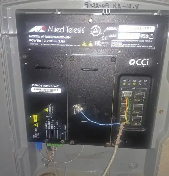 Hardwired to wall