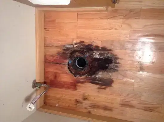 top view bottom flange - crack
