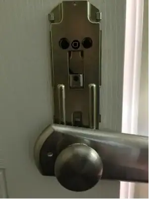 faceplate removed