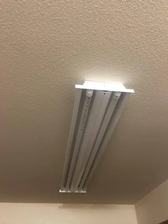 Not sure of the model of the light fixture