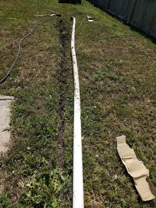 removed pipe