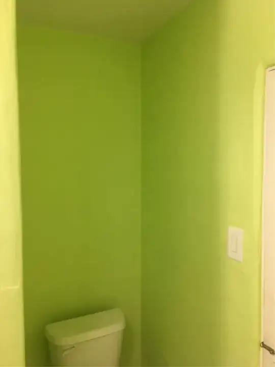 Final finish with paint