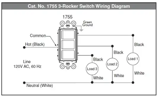 wiring at the light fixture