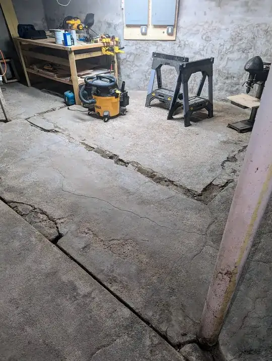 so rough that it's hard to even sweep