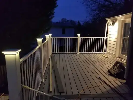 with lights