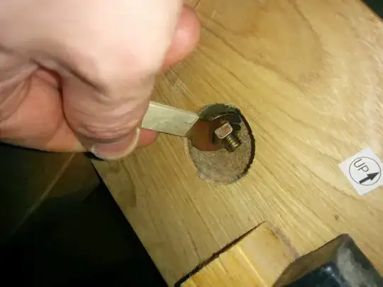 spanner on bolt
