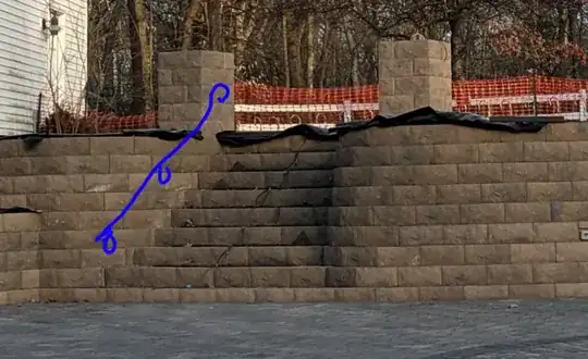 wall stairway