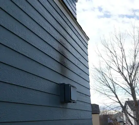 side of house