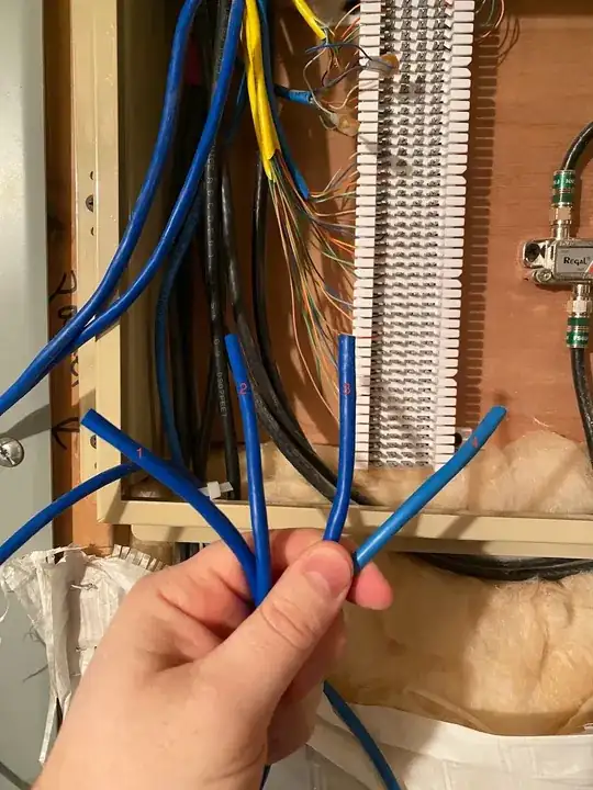 unterminated cables