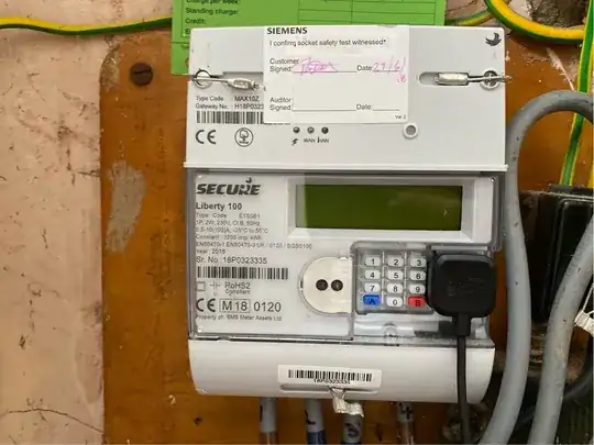 Outdoor heat pump unit with water pooling next to it