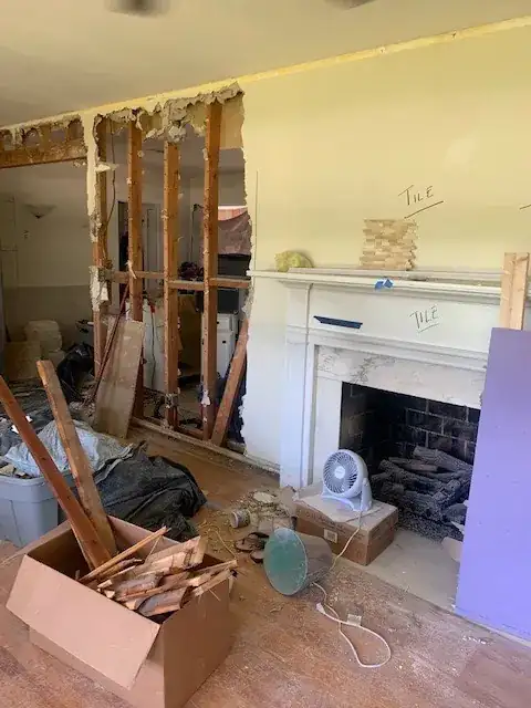Interior of house