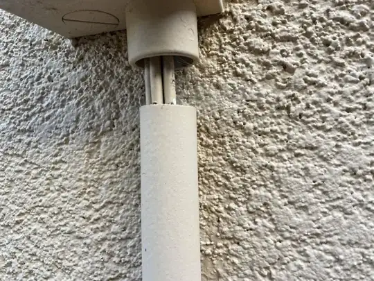 close up of gap