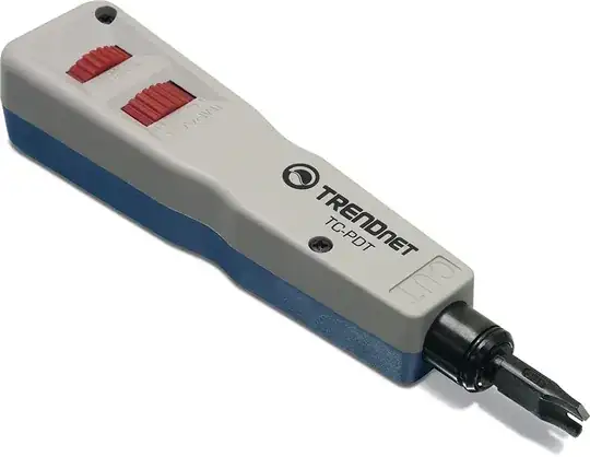 Trendnet punch tool