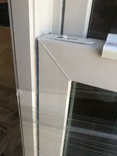 Window seam