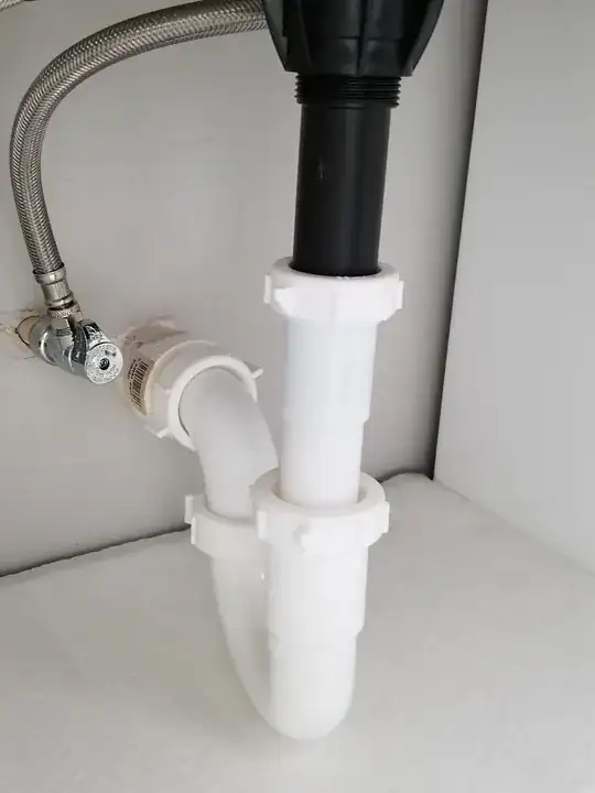 Completed drain