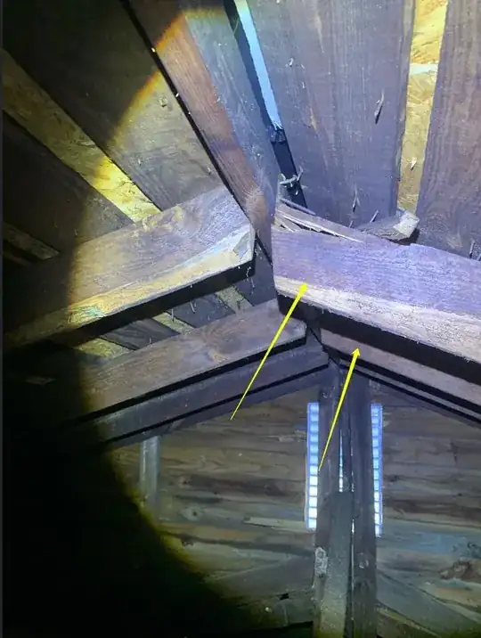 Angle Shot of ridge board