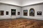 13～18世紀の絵画を展示しているベルリンの Gemaeldegalerie の内部の様子