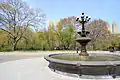 Cherry Fountain in Central Park