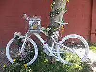 Ghost bike - María José Ramírez - Ñuñoa - Chili