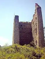 Bergfried der Burg Vilsegg in Tirol